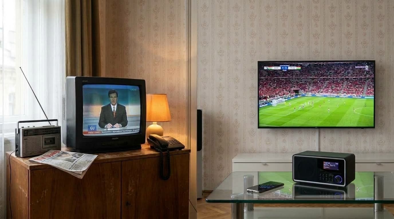 KSH: A televíziózás és rádiózás fejlődése a közszolgálati média és sportműsorok példáján.