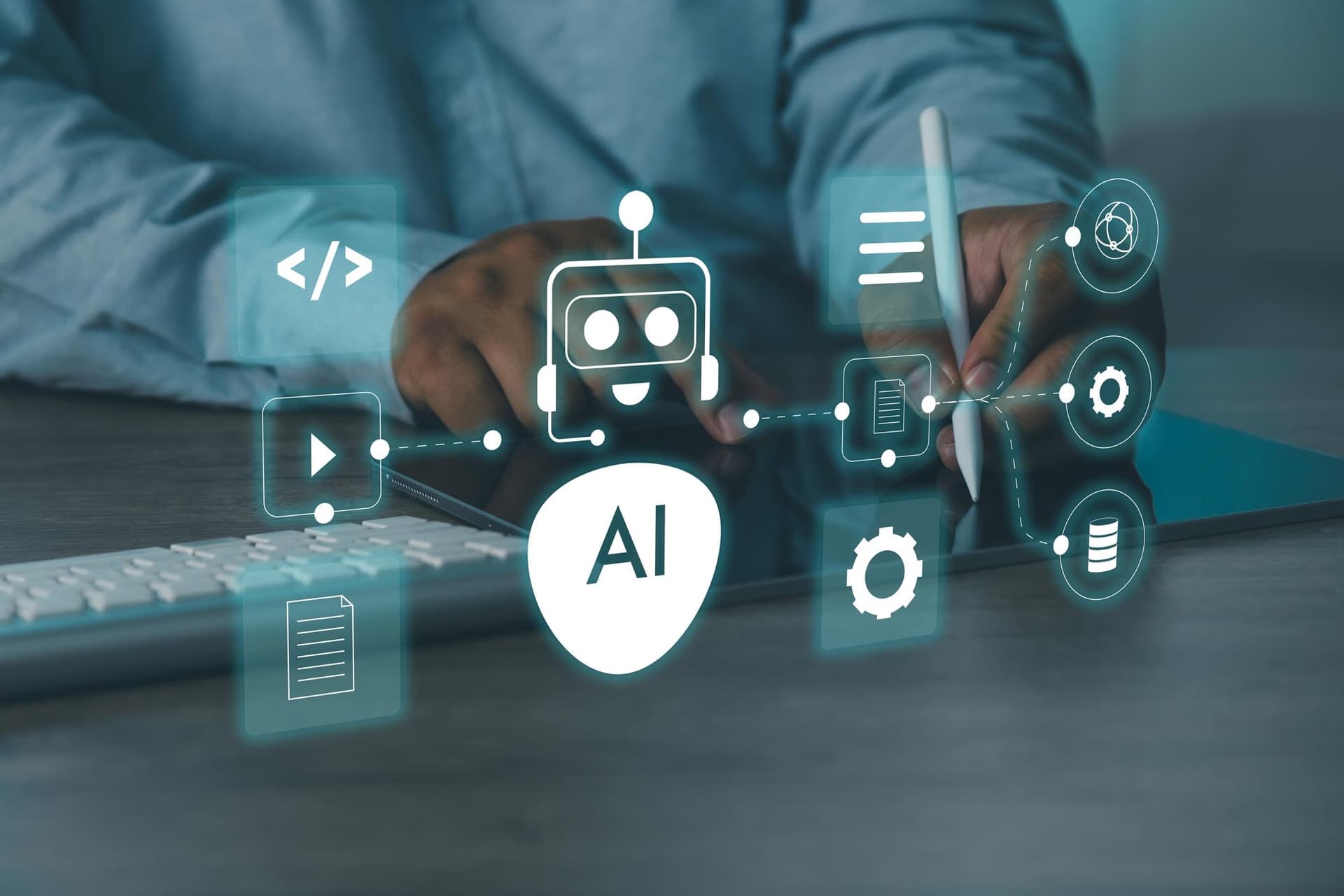 A vállalati AI integráció túlmutat az okos chatbotokon