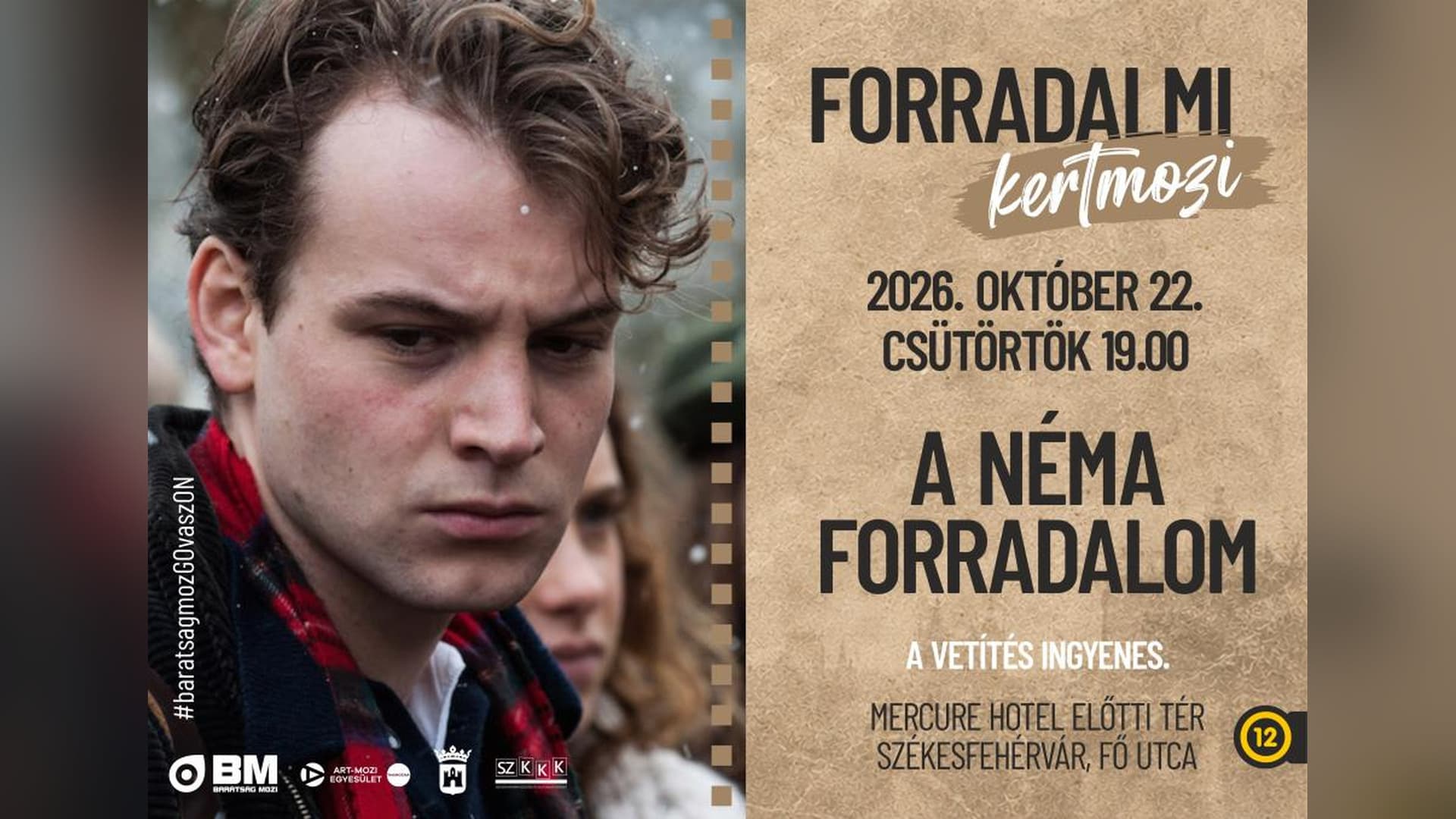 Forradalmi kertmozi Fehérváron: két filmmel emlékezik 1956-ra a Barátság mozi