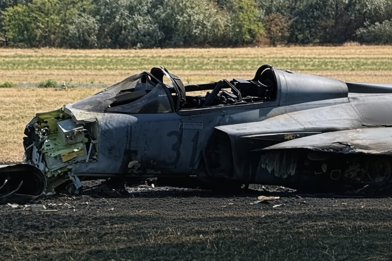 Sikeresen megműtötték a Gripen-baleset pilótáját