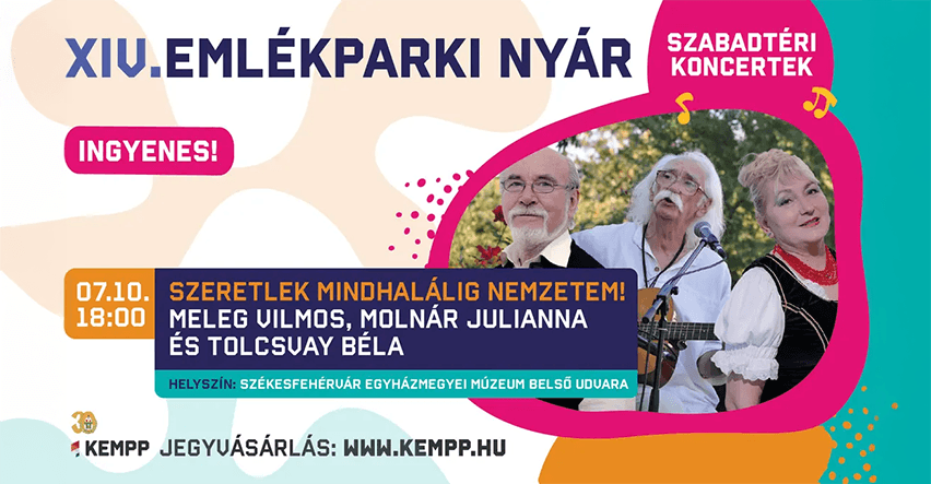 Nyáresti lelassulás a Belvárosban: versekkel és gitárszóval folytatódik az Emlékparki Nyár