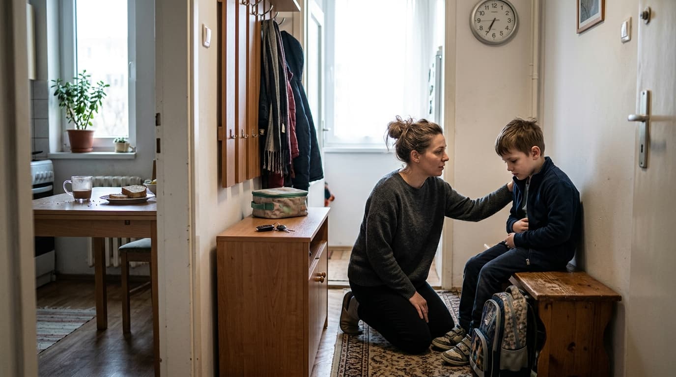 „Nem akarok iskolába menni” – amikor a reggeli hasfájás nem hiszti