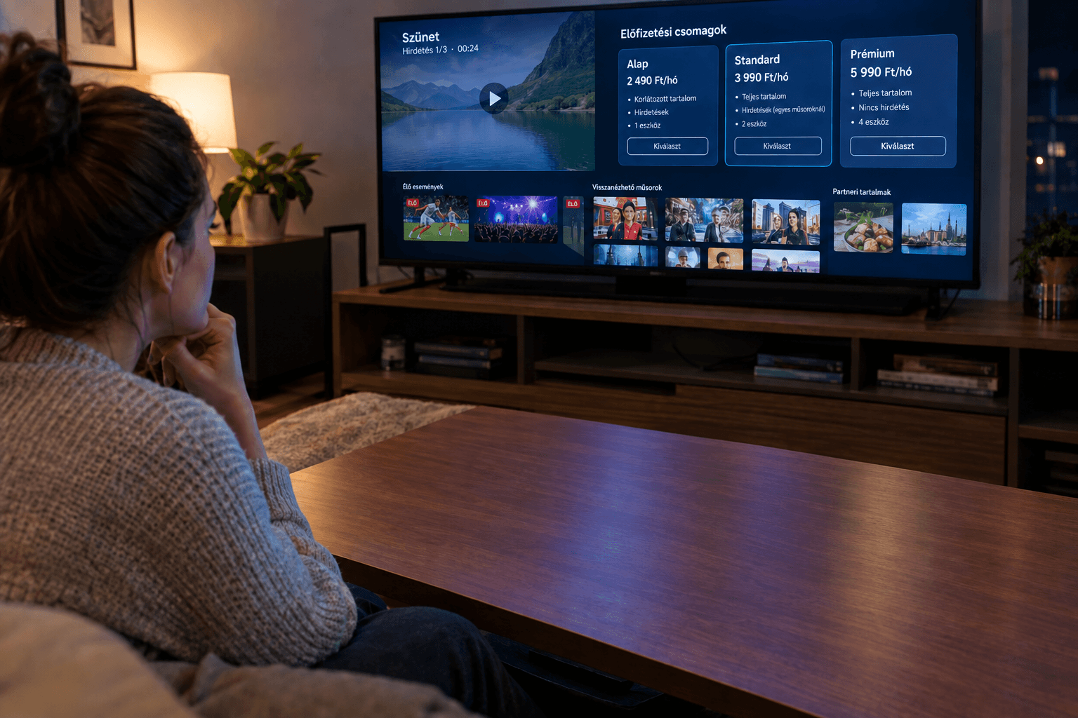 A streamingszolgáltató új szintre lép: a reklámmentesség többé nem alapígéret
