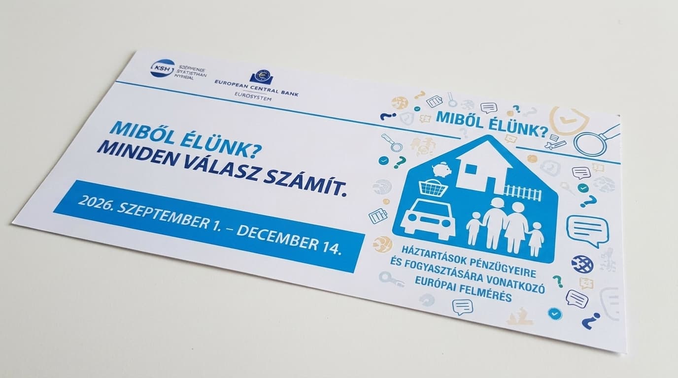 Elindult a „Miből élünk?” háztartási felmérés, utalvány jár a kitöltésért