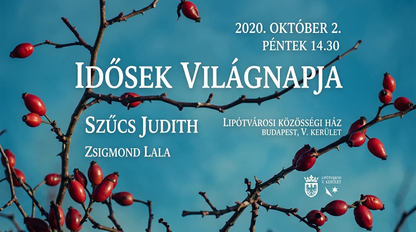Szűcs Judith slágereivel köszönti a város a szépkorúakat