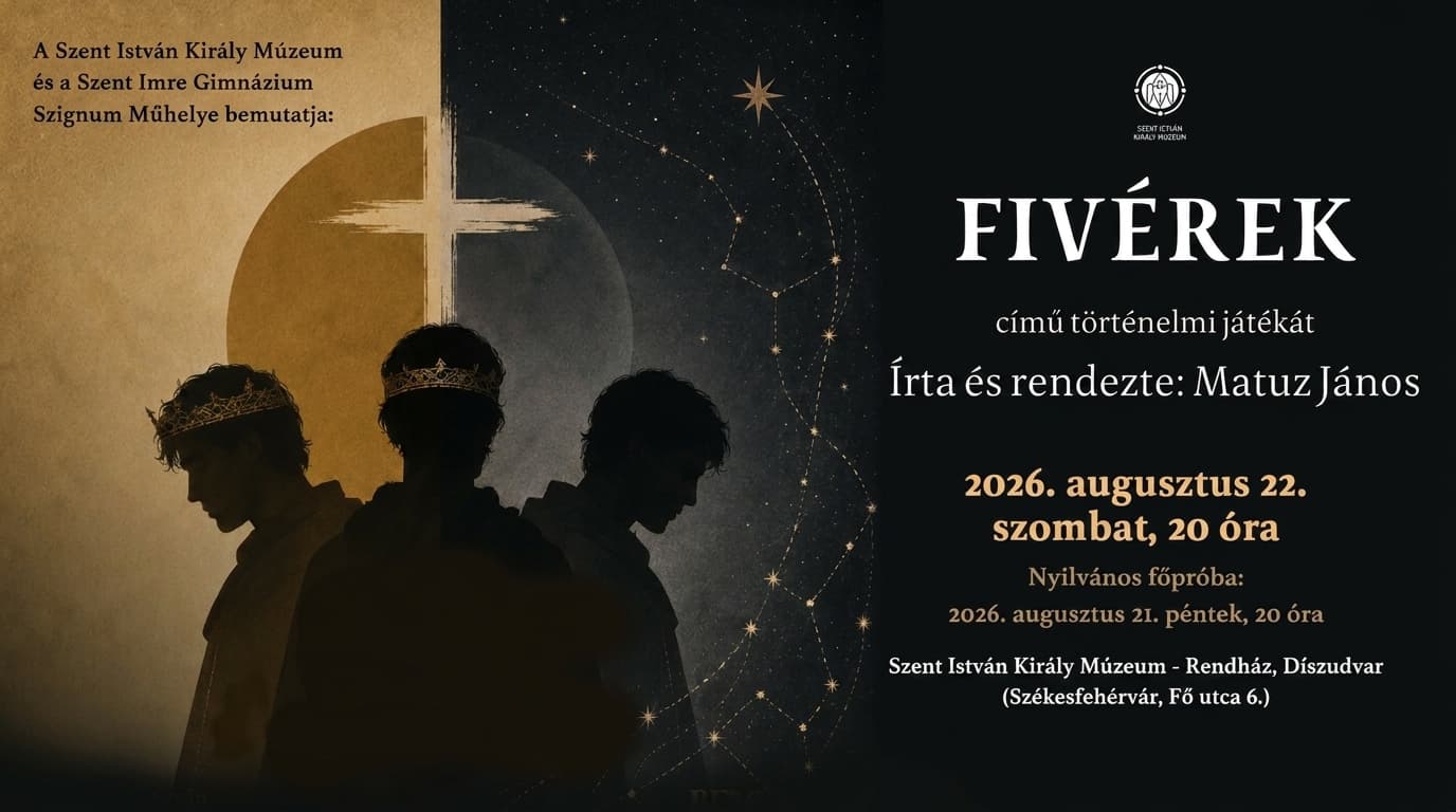 Vazul fiainak sorsa a múzeum díszudvarán – Fivérek a Királyi Napokon