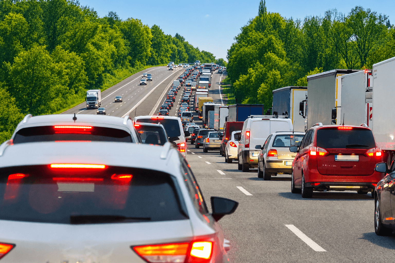 M7: pénteken és szombat délelőtt túlzsúfolt lehet a Balaton felé tartó forgalom