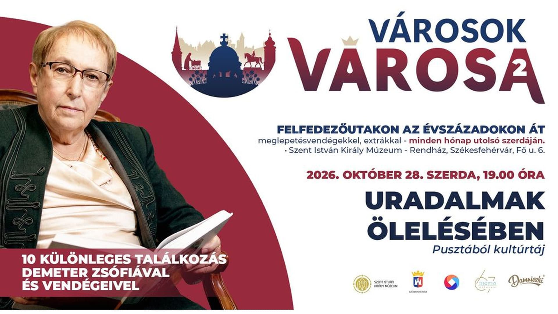 Kastélyok, parkok, új falvak: az uradalmak Fehérvár-vidékéről szól a Városok Városa második estje