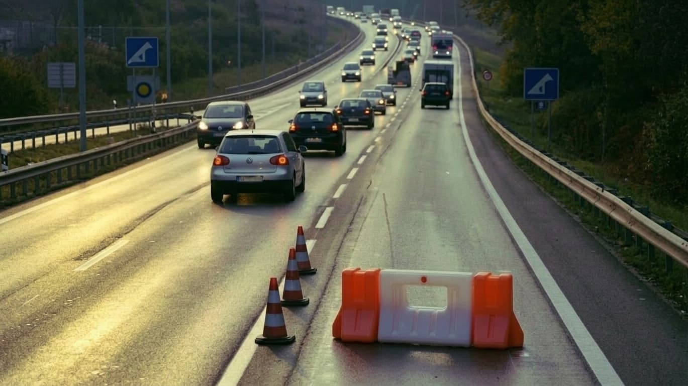 Teljes lezárás az M1-es autópályán Hegyeshalom felé: két balesetben nyolcan életüket vesztették