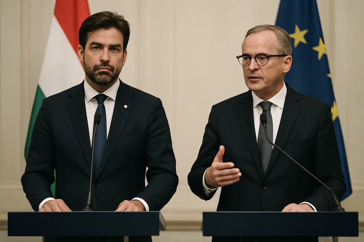Péter Magyar Bécsben: Konstruktív EU-tagságot és tiszta versenyt ígért az új magyar kormányfő