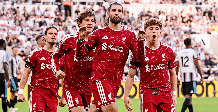 A 99. percben mentett pontot a Liverpool – Szoboszlai a jobb felsőbe lőtt