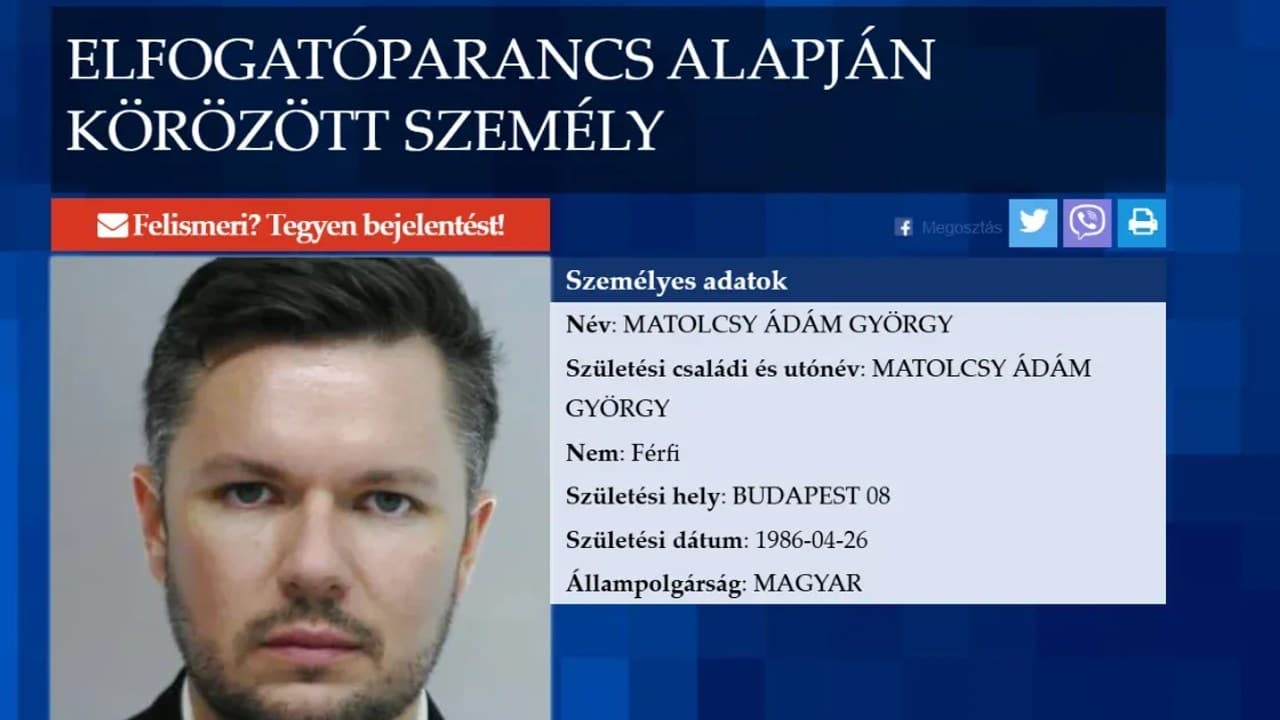 Körözést adtak ki Matolcsy Ádám és Stofa György ellen