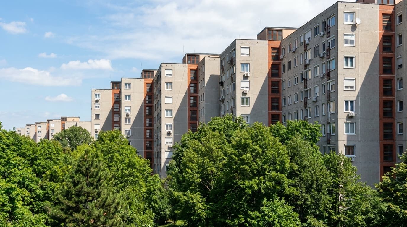 Hatalmasat zuhant a panellakások iránti kereslet