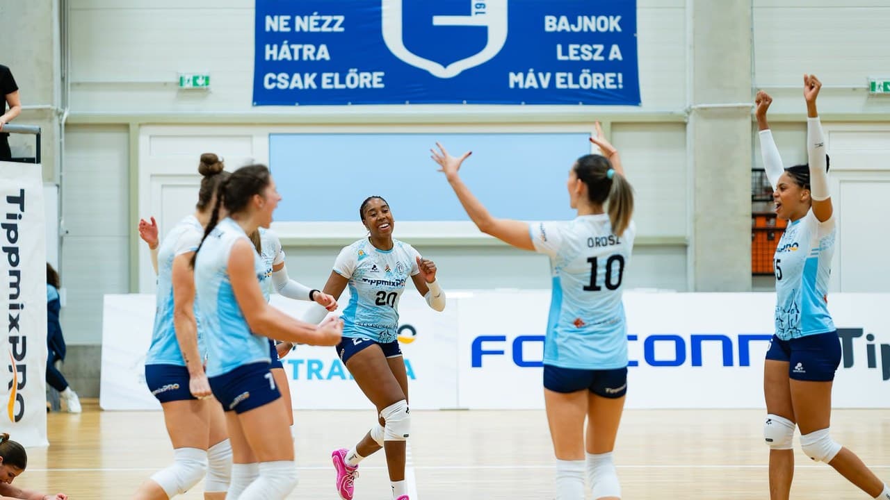 Női röplabda Extraliga: a Békéscsaba elleni nagy csata után Kaposváron bizonyítana a MÁV Előre