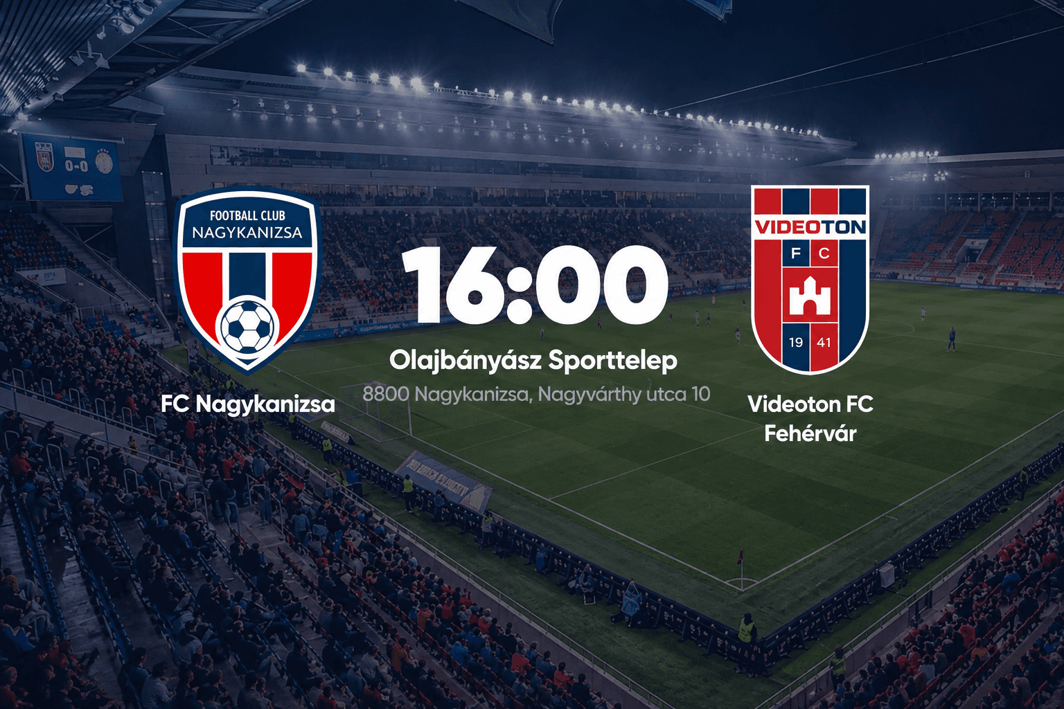 Kupabúcsú után javítana a Vidi az újonc Nagykanizsa otthonában
