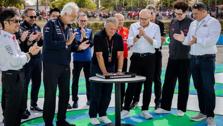 40 év történelme a mogyoródi aszfalton: nevet kaptak a Hungaroring kanyarjai
