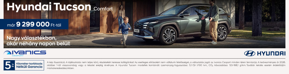 Ivanics Hyundai Tucson hirdetés